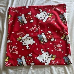 Hello Kitty Christmas themed throw pillow cover